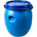 Бидон Profmet 950022 Butoi din plastic pentru alimente cu capac 100L
