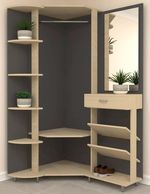 Мебель для прихожей Arta Mobilei Open Grafit 1,3,5 (AM52)