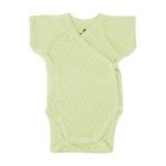 Детская одежда Minikin 25100562 Ажурный листик Боди р-р62, оливковый, унисекс