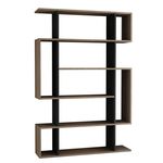 Raft de birou Trendy Mito, Stejar Sonoma, Antracit 110x161x25cm, raft de carti