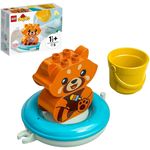 Set de construcție Lego 10964 Bath Time Fun: Floating Red Panda