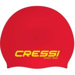 Аксессуар для плавания Cressi-Sub Caciula inot RICKY SWIM CAP JR red/yellow (XDF224000)