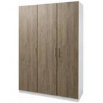 Dulap Mashtab 12246 FLEXO M5 alb uși Rockfort 1500x530x2200