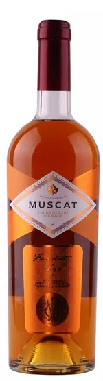 Vinuri de Comrat Muscat, dulce alb,  0.75 L
