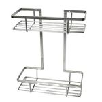 Полка для ванной Hydro S HOLA, Metal/Crom, dubla p/u baie