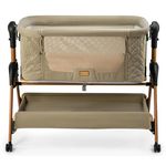 Leagăn Onino B15 Patut co-sleeper Nest.me Misty Taupe