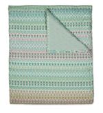 Textile de casă Pip Studio 329629 Ashanti Quilt Green 180x260