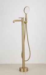 Baterie pentru cadă Gappo G3006-3 Satin Gold cada Freestanding