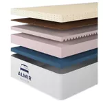 Saltea ortopedică Almir Latex Ice 80x200cm