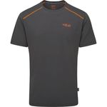 Одежда для спорта Rab Tricou barbati Force Tee Graphene S (QBL-05-GRH-SML)