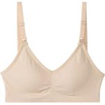 Sutien pentru alaptat Premaman HADBAD-BGC-T05 Sutien pentru alaptare fara cusaturi Bej, mărimea 5