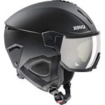 Защитный шлем Uvex INSTINCT VISOR BLACK MAT 59-61
