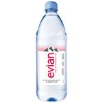 Evian минеральная вода негазированная, 1 л