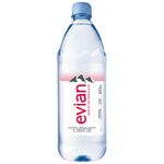 Evian apa minerala de izvor necarbogazeificată (plată), 1 l