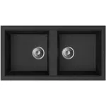 Chiuvetă bucătărie Milo Alpha ALP.C.2KBO-A