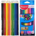 Карандаши цветные MAPED треугольные 12 шт