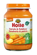 Пюре Holle морковно-картофельное (4 месяца+) 190г
