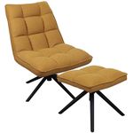 Fotoliu Deco Spello stofa OTE Yellow