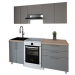 Мебель для кухни Smartex (30053) K2 200сm Grafit