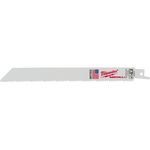 Accesoriu pentru fierăstrăie Milwaukee 48475093 Panza sabie pentru uz universal, 200mm, 8-12Tpi (5buc)