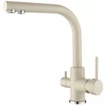 Смеситель кухонный Helika-AquaSanita 2663-111 AKVADUO LONG Silica