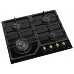 Встраиваемая поверхность газовая Wolser WL-F 6402 GT IC Rustic Black