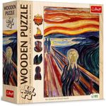 Головоломка Trefl 20252 Puzzles 200 Wooden Puzzles: The Scream - Edvard Munch