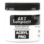 Акриловая  краска ART Kompozit, 430 мл, белила титановые (018)