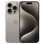 Smartphone Apple iPhone 15 Pro 256gb Natural Titan {Grade A} Refurb.
