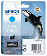 Ink Cartridge Epson T760 SC-P600 Cyan, C13T76024010