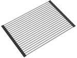 Uscator pentru vase Helika-AquaSanita RM-3549 Stainless Steel + Silicone (Roll-Up Dish Drying Rack)