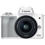 Фотоаппарат беззеркальный Canon EOS M50 Mark II + 15-45 f/3.5-6.3 IS STM White
