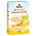 Манная каша с бананом с 6 месяцев Holle Organic, 250 г