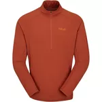 Îmbrăcăminte sport Rab Tricou barbati Sonic LS Zip Red Clay XL (QBL-03-RCY-XLG)