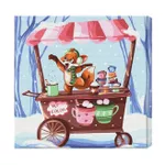 Картина по номерам BrushMe SBS018 40x40cm Eco, Cacao pentru toti