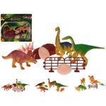 Jucărie Promstore 41588 Набор динозавров 4шт, 3 вида