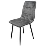 Scaun Hydro S Amadeo, velvet, 550x450x860, Taupe