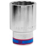 Набор головок, бит, насадок King Tony 623046M головка торцевая глубокая 46мм 12 гранная 3/4