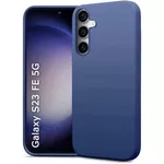 Husă pentru smartphone Helmet Liquid Silicone Samsung S23FE, Blue