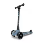 Trotinetă Scoot&Ride 96347 Highway Kick 3 Led Steel