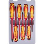 Отвёртка King Tony 30617MR отвертки, изолированные (шлицевые и крестовые) 7 пр.