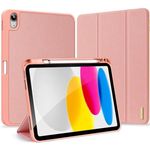 Husă p/u tabletă Dux Ducis Apple iPad 10 (2022) / 11 (2025) DOMO, Pink