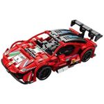 Set de construcție Pingao Ferrari Red 440pcs