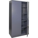 Система хранения инструментов УХЛ-МАШ ШИ-10/4П Шкаф инструментальный, перфорированный (1970х1000х500) (4 полки)