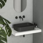 Lavoar Ravak Ceramic Slim 550 R 55x37x12cm Black matt XJX0D155001
