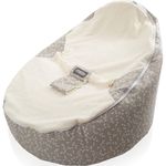 Cocon pentru bebelusi BabyJem 348 Fotoliu pentru bebelusi cu ham de siguranta Grey Flower