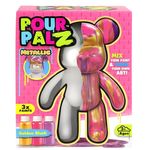 Set de creație miscellaneous GSG25020 Pour Palz DIY Paint Bear, Golden Blush