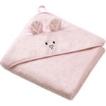 Accesoriu pentru baie BabyOno 1553/04 Prosop din bambus de baie cu gluga roz 100x100