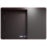 Oglindă baie Bayro Alfa 1000x800 LED 3C touch c подогревом, часами и термометром
