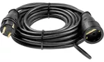Удлинитель электрический TEB Electrik 72346 Prelungitor cu o priza, 25m, 3х1.5mm², 16A, ІР44, negru (800.825.110)